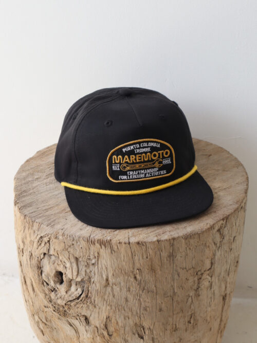 Wrench Cap Black/Gold