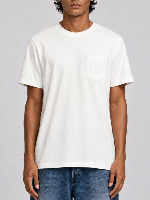 Pocket Tee White