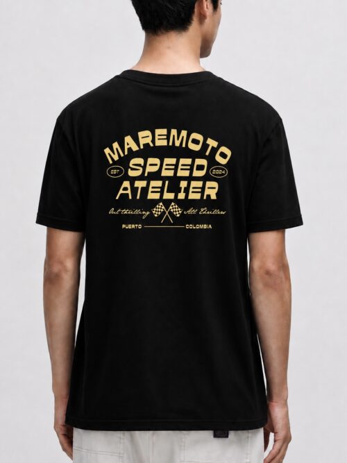 Speed Atelier Black Tee