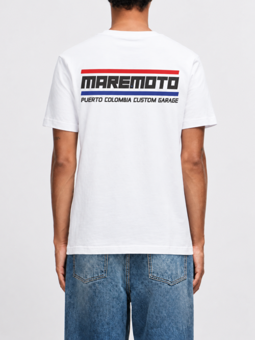Apex White Tee
